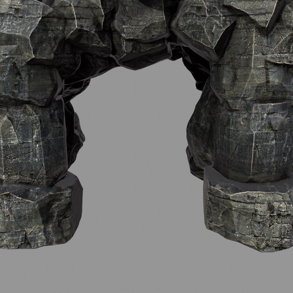 Skull Cave 3D model_14