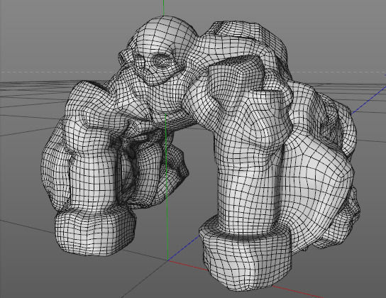 Skull Cave 3D model_18