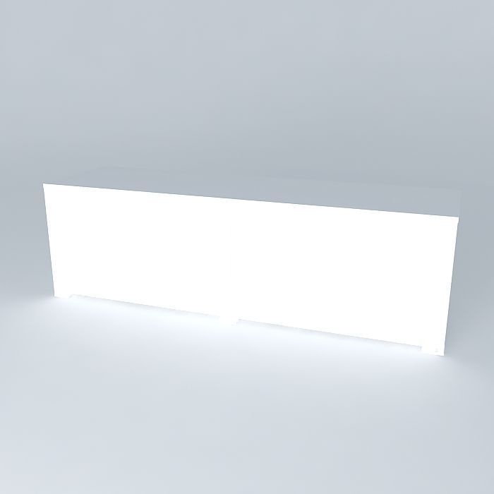 Long Chest Free 3D model_1