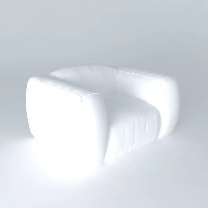 Armchair Dundo Free 3D model