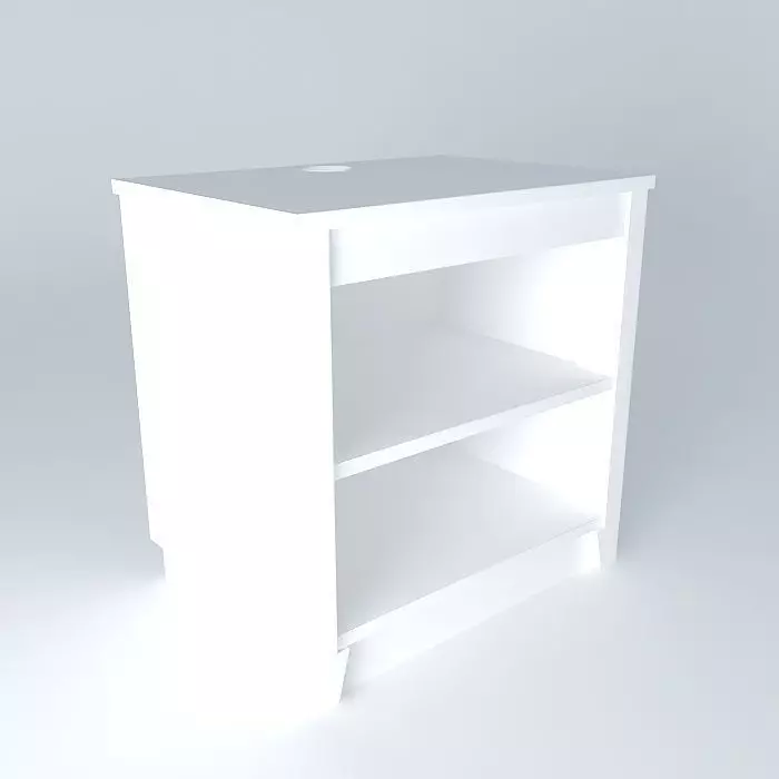Nightstand Double 24 Free 3D model_0