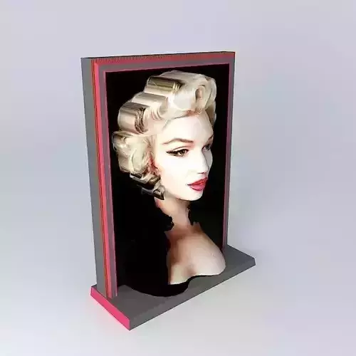 MARILYN 3D Sculpture