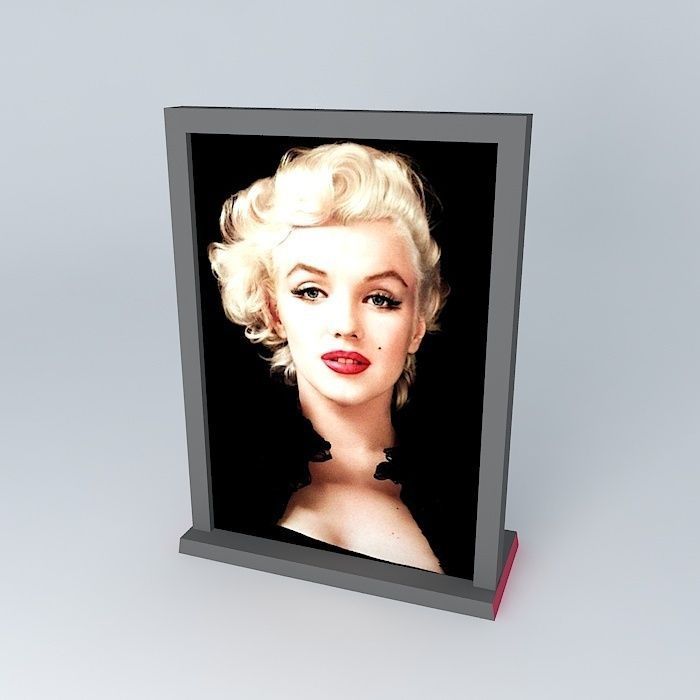 MARILYN 3D Sculpture Free 3D model_1