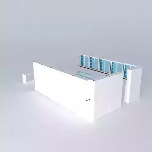 pharmacy building Free 3D model