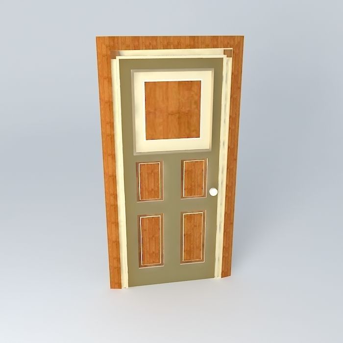 interior doors Free 3D model_2