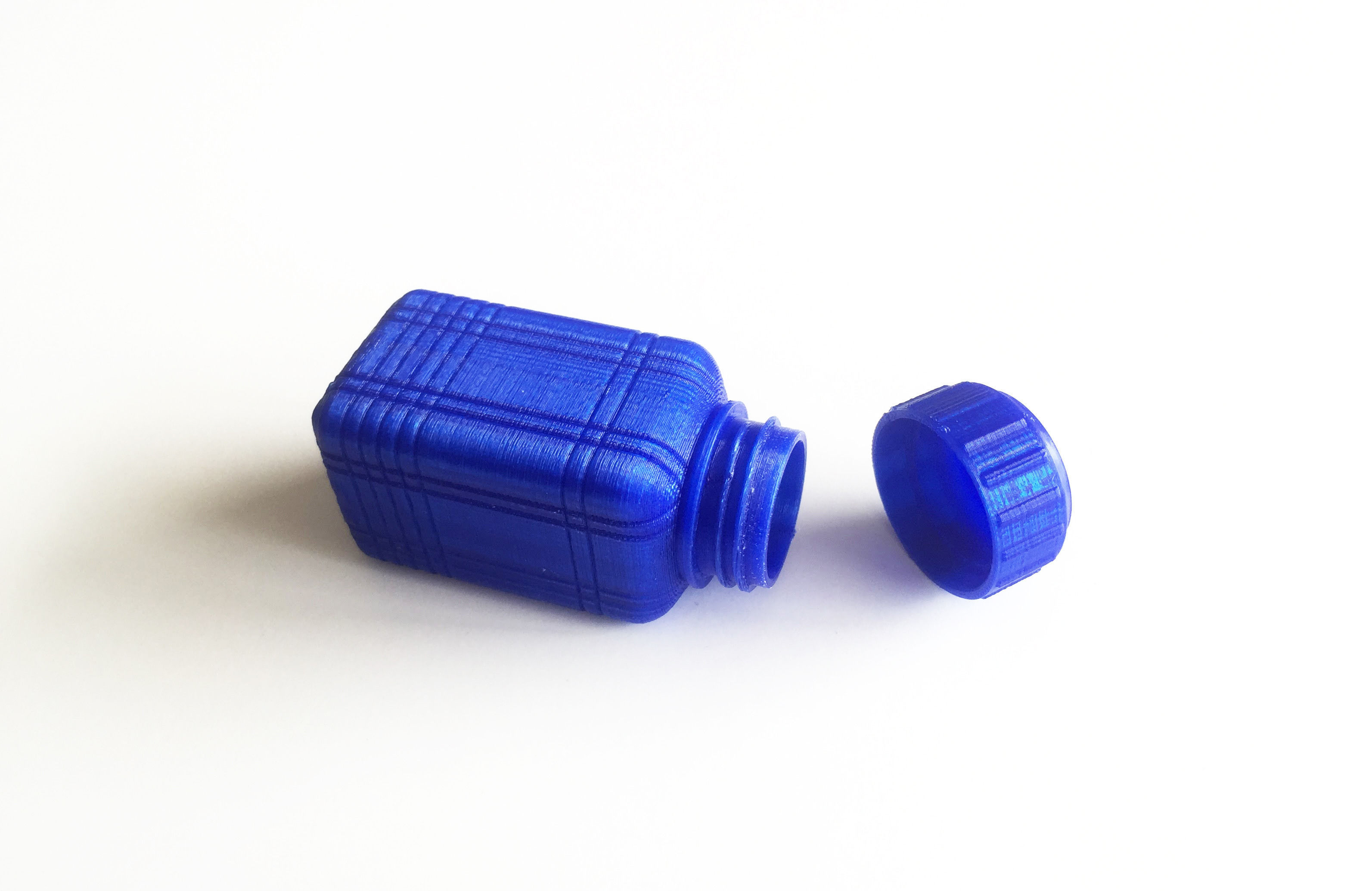 Bottle and Screw Cap B 3D print model_3