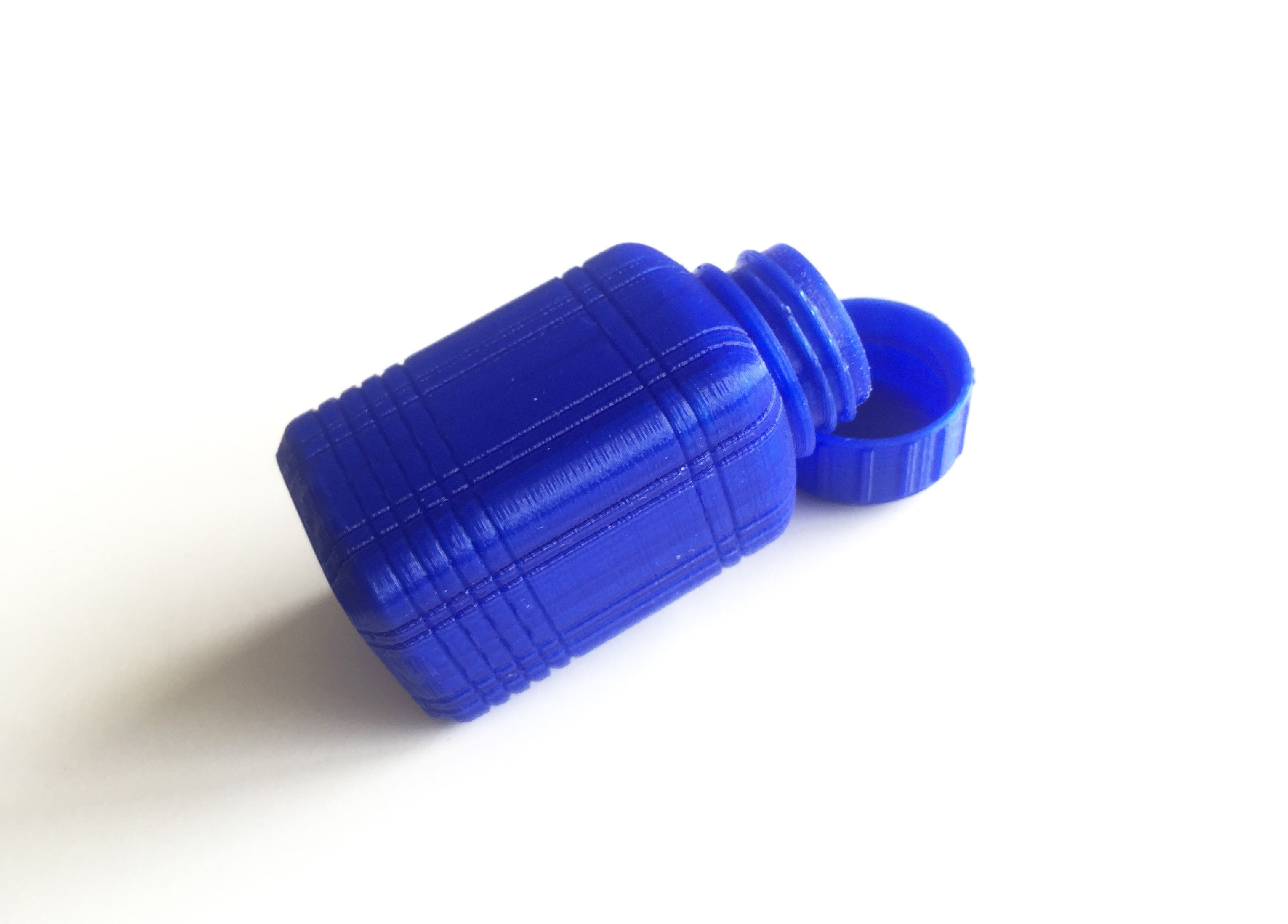 Bottle and Screw Cap B 3D print model_2
