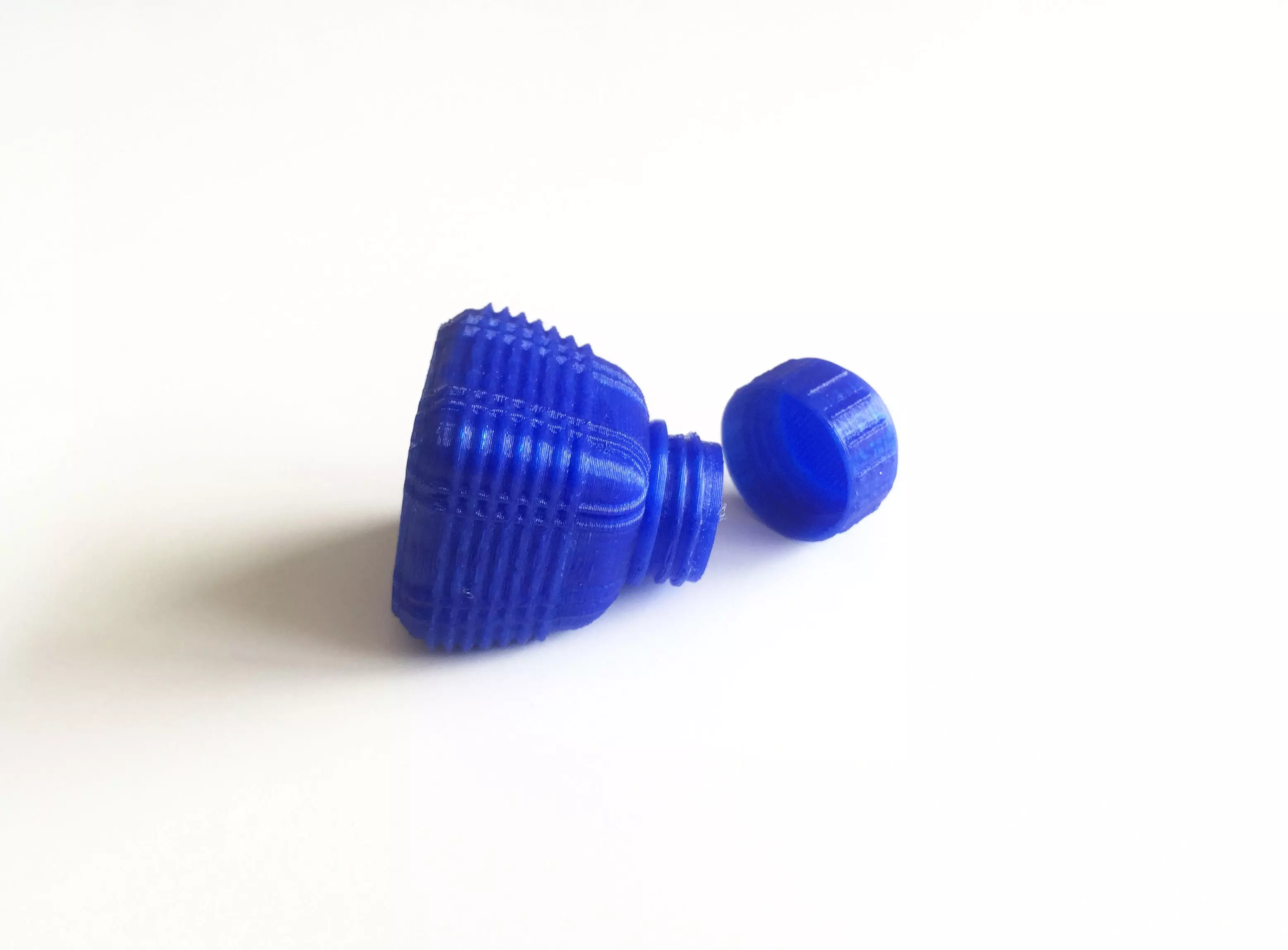 Bottle and Screw Cap C 3D print model
