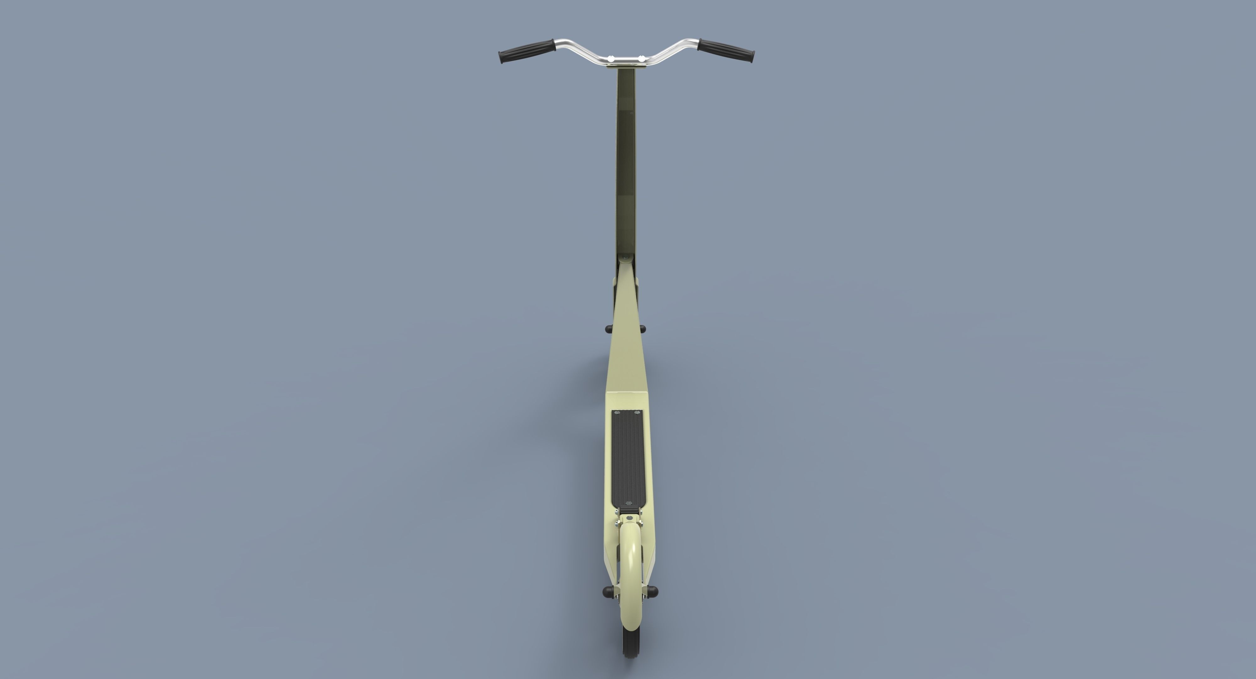 Kick scooter for children 3D model_6