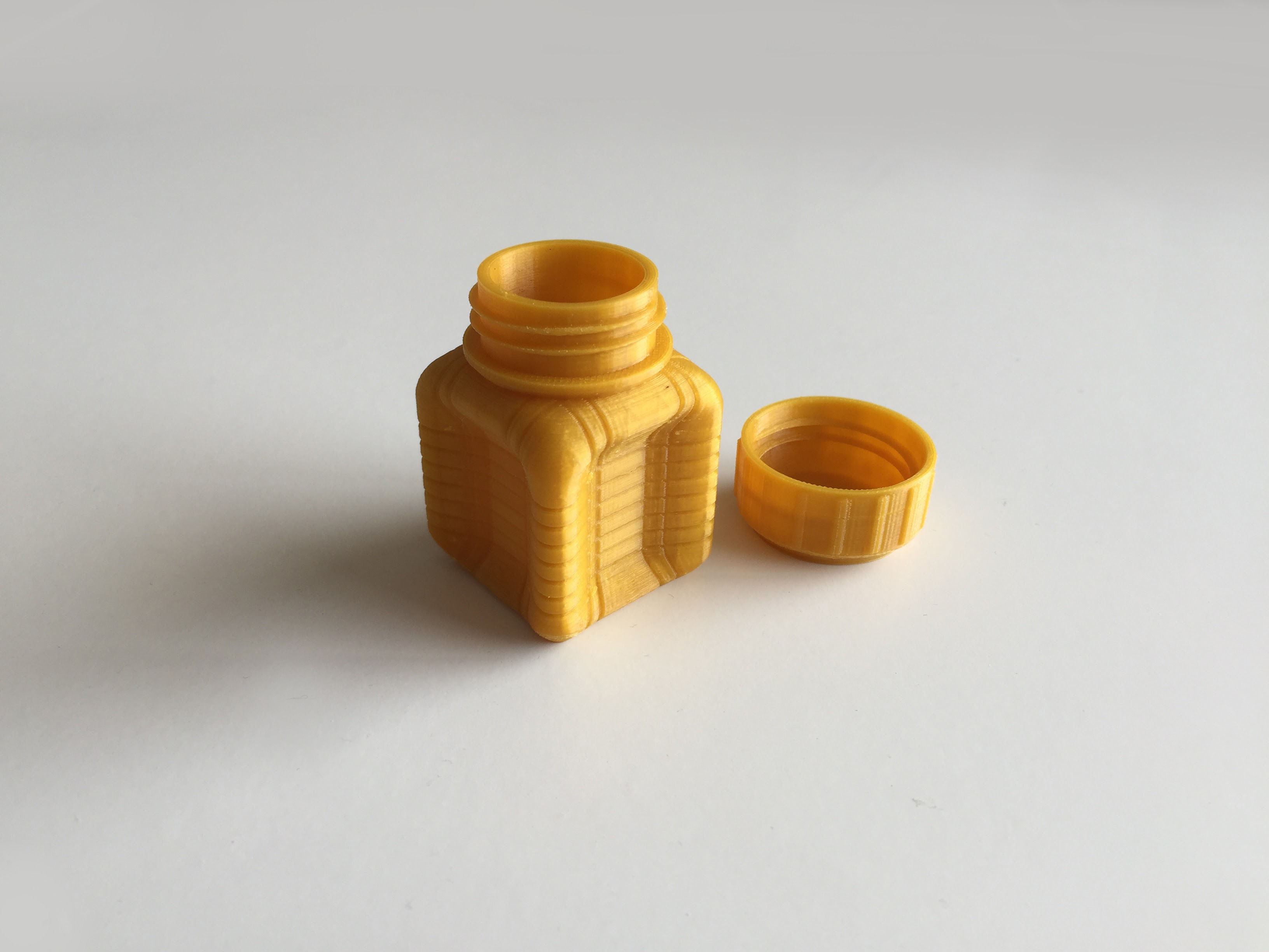 Bottle and Screw Cap D 3D print model_2