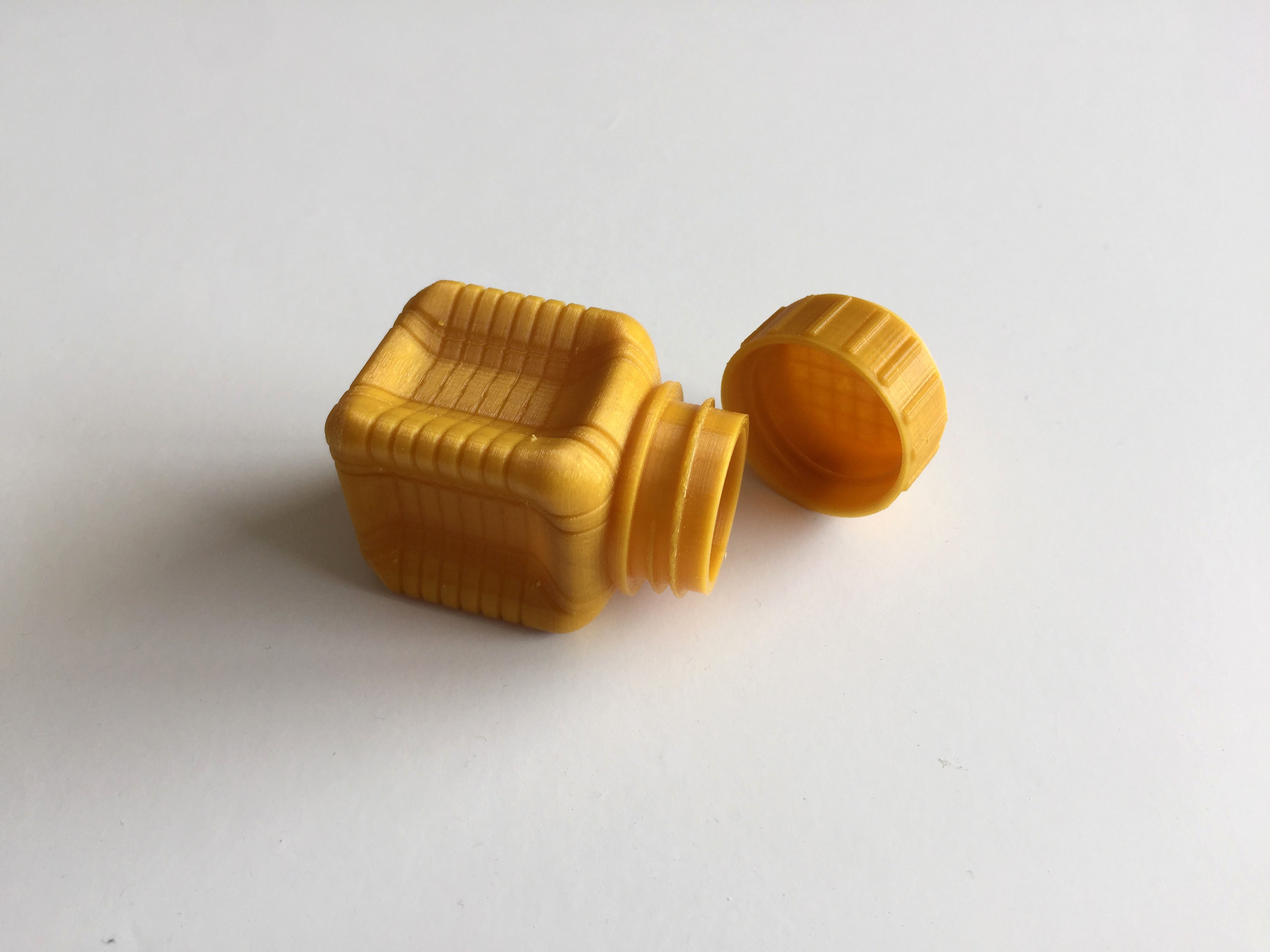Bottle and Screw Cap D 3D print model_5