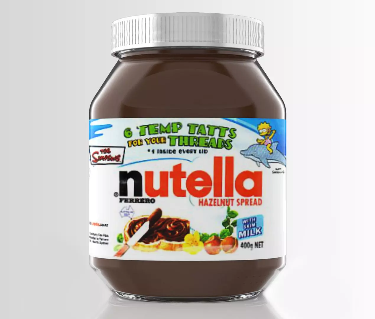 Nutella jar 3D model_0