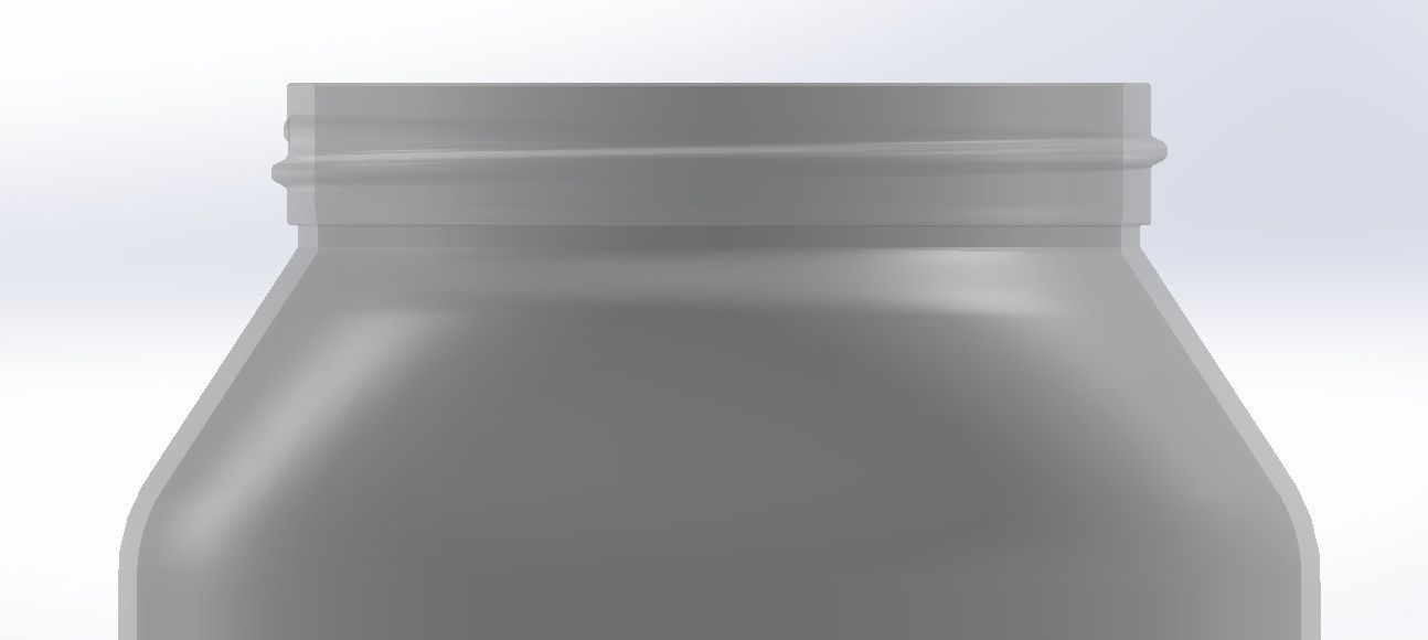 Nutella jar 3D model_7