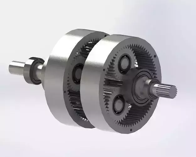 Plenetary Gearbox 3D model