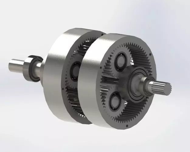 Plenetary Gearbox 3D model_0