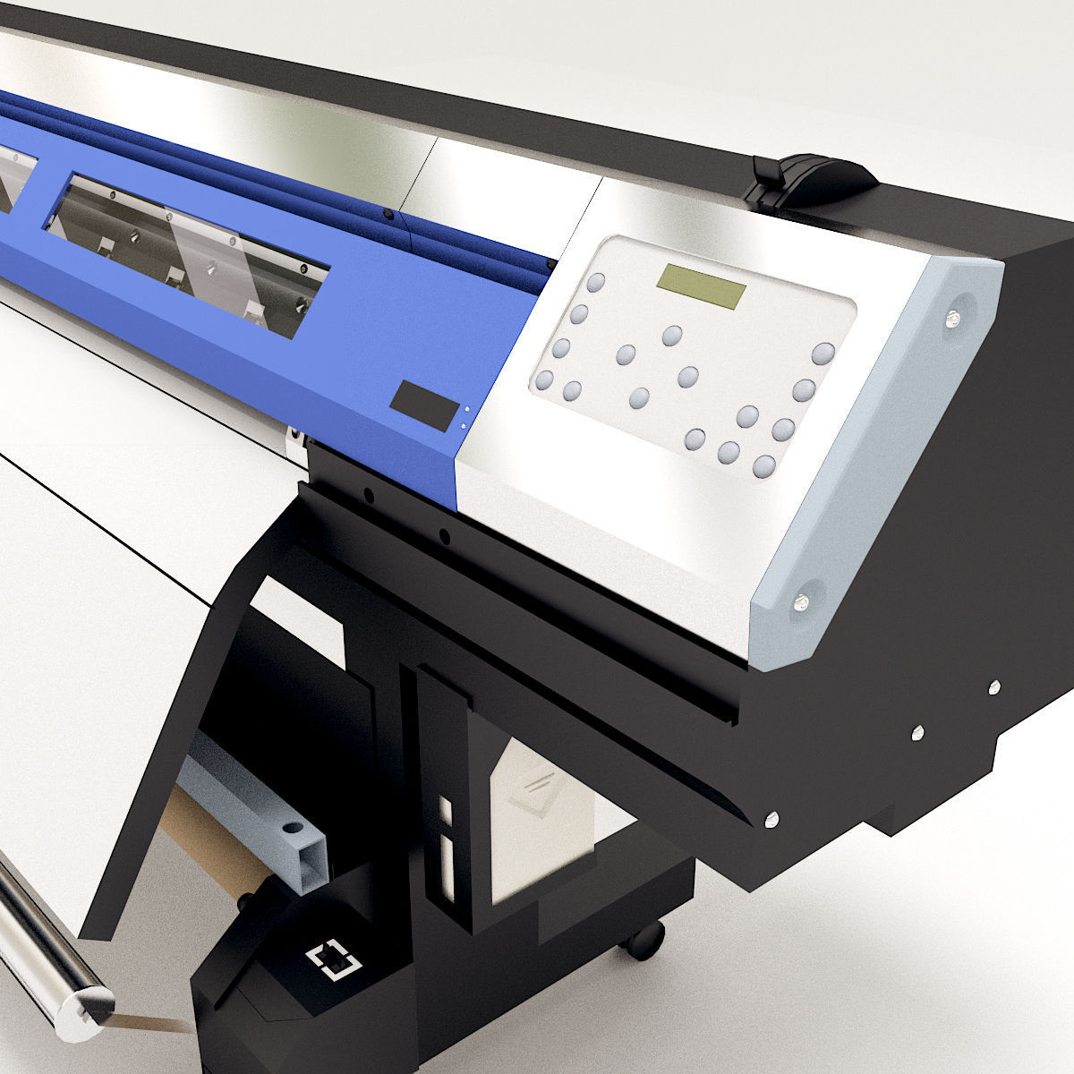 Digital Printer Roland SolJet ProIII XC 54... 3D Model