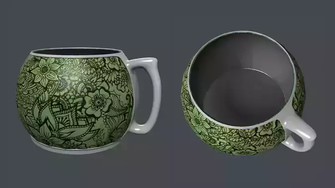 Tea Pot Free low-poly 3D model
