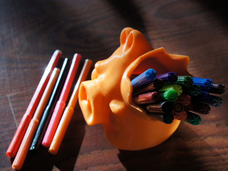 Svin King penholder Free 3D print model_1