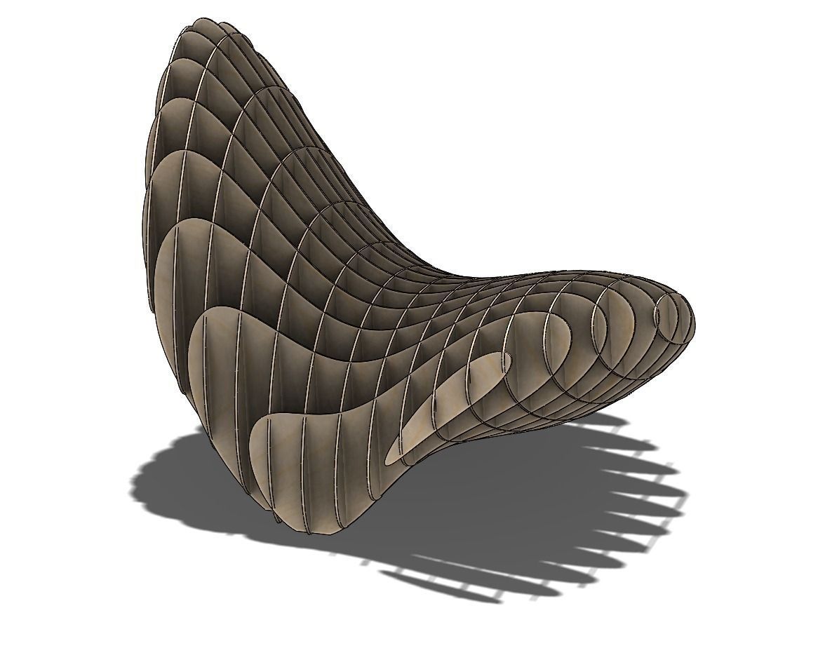 The three-dimensional shape Free 3D print model