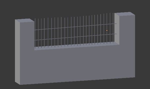 barriere fence Free 3D print model
