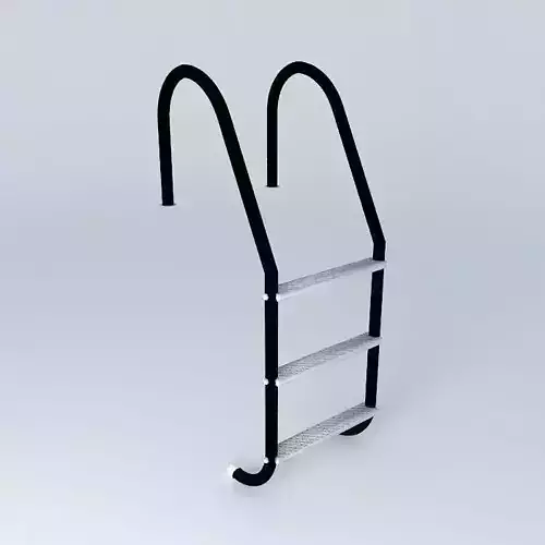 pool ladder Free 3D model