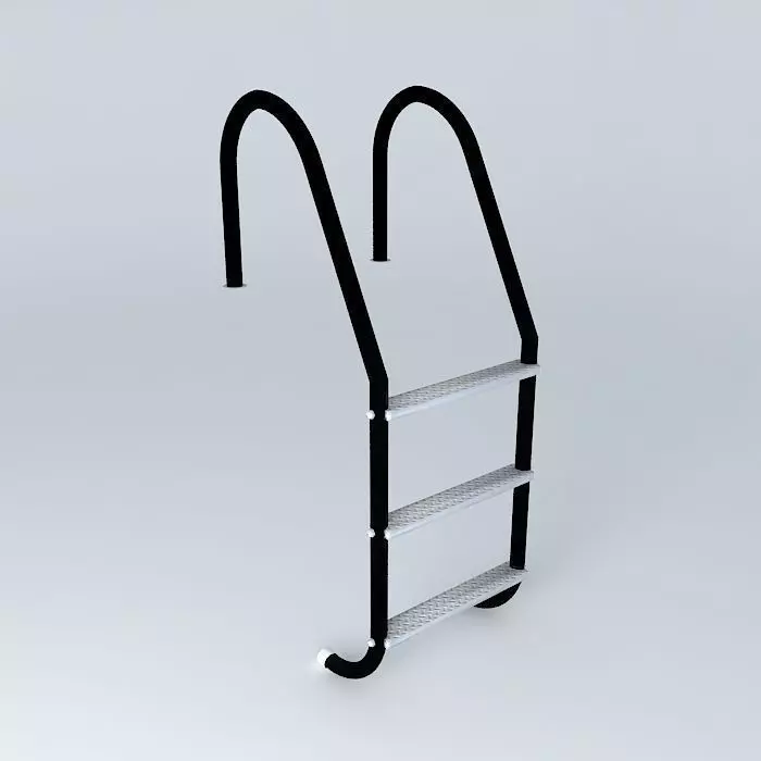 pool ladder Free 3D model_0