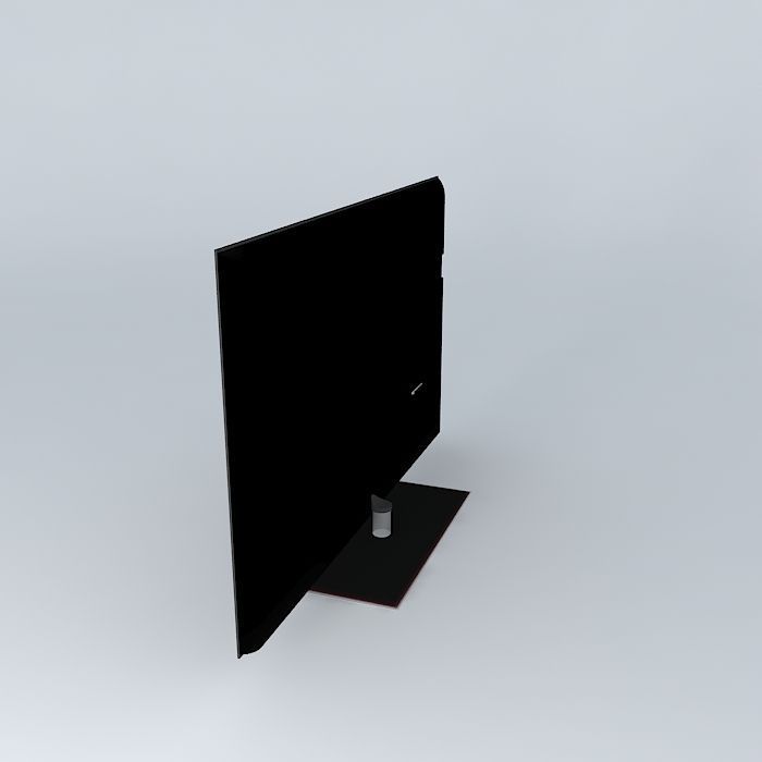 TV LCD Samsung Free 3D model_1