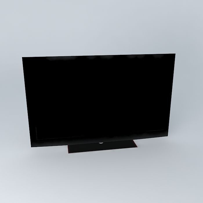 TV LCD Samsung Free 3D model_2