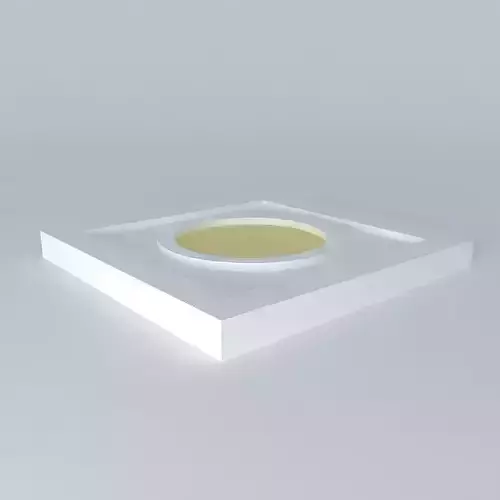 Spot 1 led downlight with circle in middle