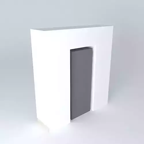 Tower with refrigerator and mobile side