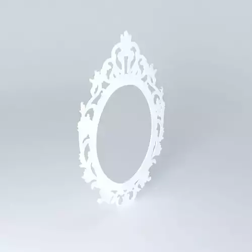 Baroque mirror Free 3D model