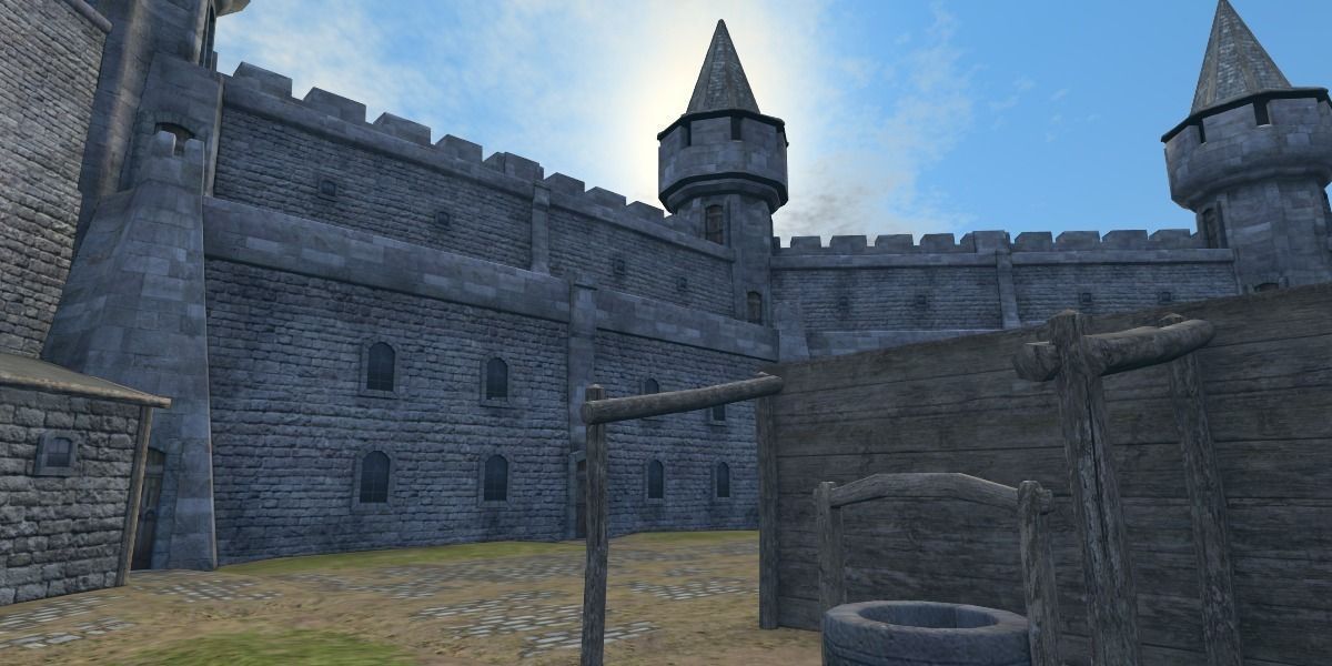 Castle - Game ready Low-poly 3D model_10