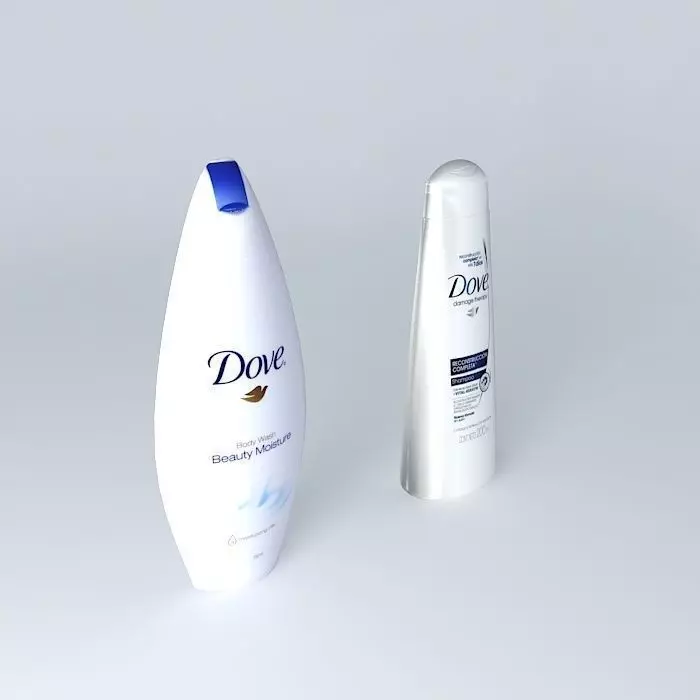 Where two bottles Free 3D model