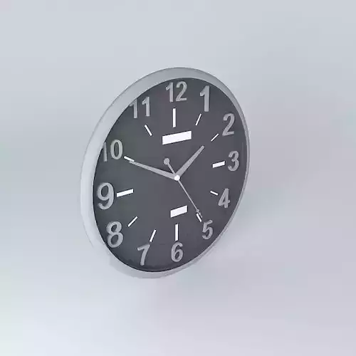 Wall clock Free 3D model