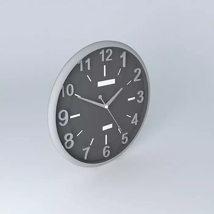 Wall clock Free 3D model