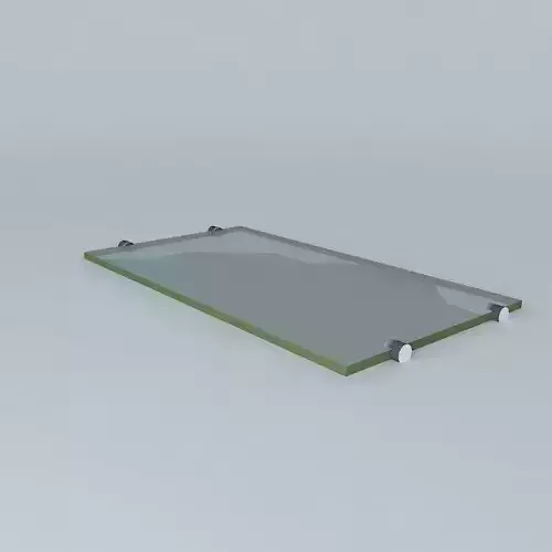 Glass shelf 30x10