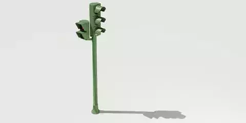 Traffic Lights Free 3D model