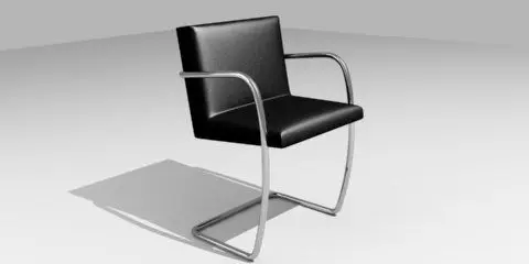 Tubular Chair Free 3D model