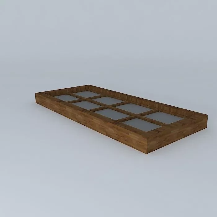 Glass window Free 3D model