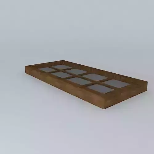 Glass window Free 3D model
