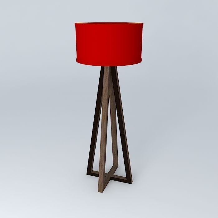 lamp tripod Free 3D model_1