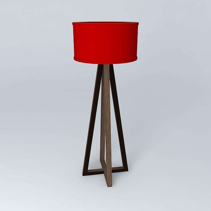 lamp tripod Free 3D model_2
