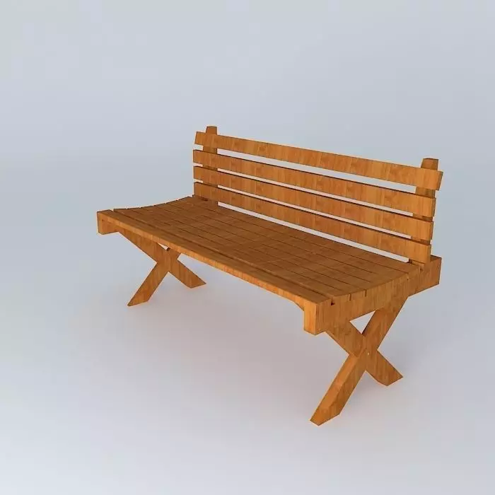 Bank Garden Free 3D model
