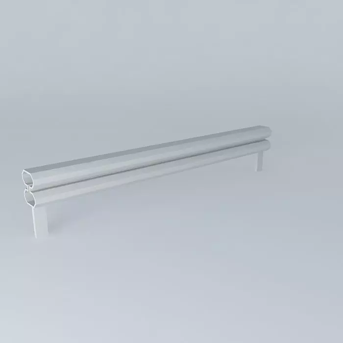 DEFENSE stainless steel bar Free 3D model