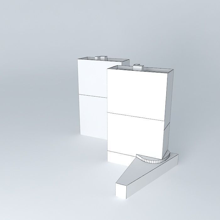 Jian Wai SOHO West South Free 3D model_3