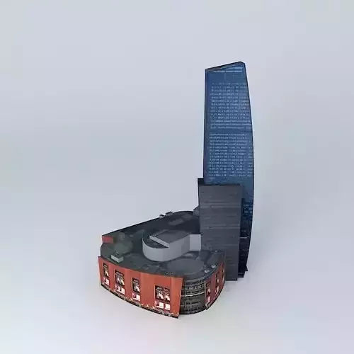 Shanghai Zhongshan Renaissance Hotel Cloud Nine Shopping Mall Free 3D model