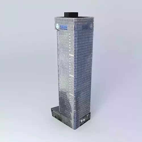 Pacific Finance Tower Taiping Financial Mansion 3D model