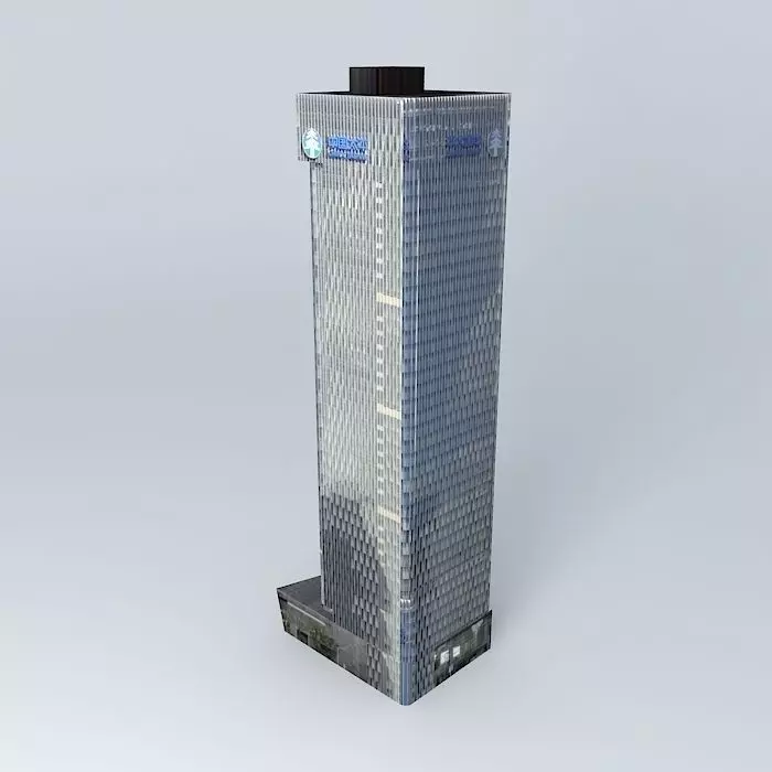 Pacific Finance Tower Taiping Financial Mansion 3D model_0