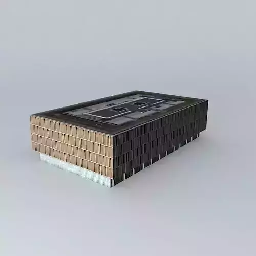 Pudong Pudong Library Library 3D model