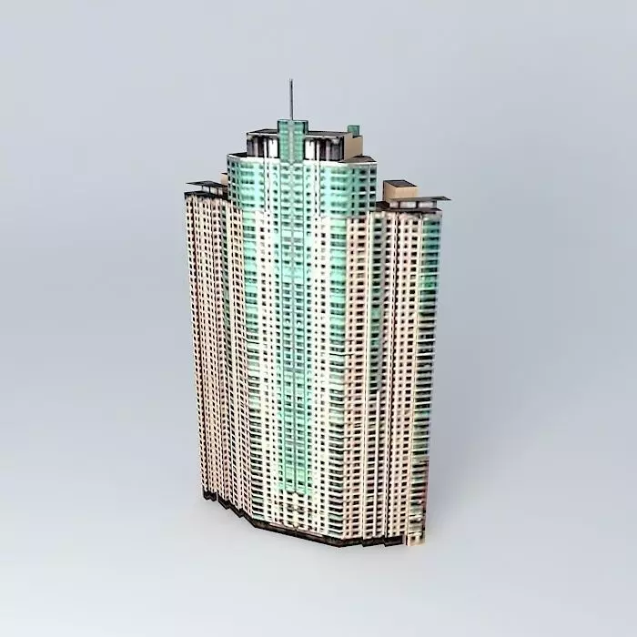 Shimao Riviera Tower 3D model